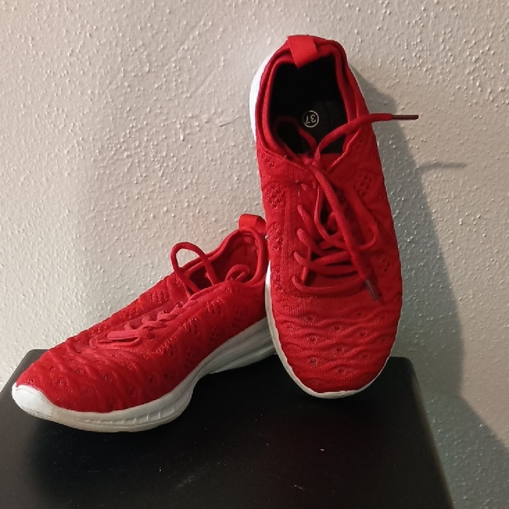 Red Athletic Sneakers